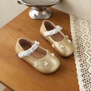 Chaussures Mary Jane en dentelle pour filles - Style princesse, talon plat, élégantes, confortables et performantes pour le printemps - Product Image 3