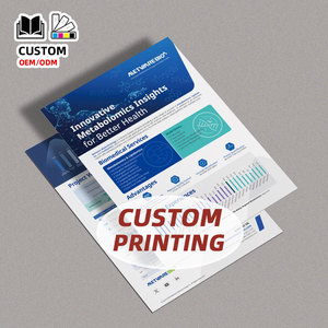 Affiche Publicitaire Premium Lamination Mate Couleur Impression Offset Dépliant Affiche - Product Image 2