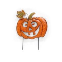 M. metal Halloween citrouilles piquets de jardin