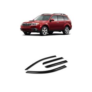 Black Window Door Visor for Subaru Forester 2002-2008 2007 2008 Accessories <strong>Rain</strong> Shield Wind <strong>Deflector</strong> - Product Image 5
