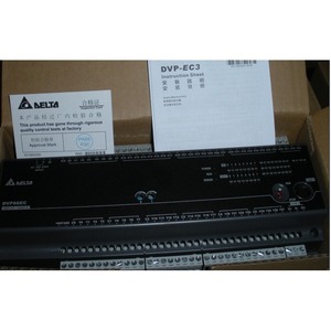 Contrôleur logique programmable (PLC) authentique DVP60EC00R3 100-240VAC, série EC3, 60 entrées/sorties, sortie relais - Product Image 1