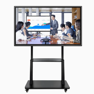 Tableau d'enseignement interactif intelligent de 65 pouces avec écran tactile, <span class=keywords><strong>TV</strong></span> numérique LCD, tableau blanc interactif pour les réunions - Product Image 1