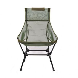 Silla Plegable Personalizada para Taller, Gimnasio, Exterior, Dormitorio, con 3 Niveles de Altura Ajustable, Malla de Nailon, Soportes de Aleación de Aluminio 7075, para Playa - Product Image 1