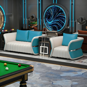 Nuevo Conjunto <span class=keywords><strong>de</strong></span> Muebles <span class=keywords><strong>de</strong></span> Alta Gama para Apartamento, Sala <span class=keywords><strong>de</strong></span> Billar, Mesa <span class=keywords><strong>de</strong></span> Ping Pong, Plataforma Dedicada, Mesa <span class=keywords><strong>de</strong></span> Centro Moderna Modular <span class=keywords><strong>de</strong></span> Cuero PU - Product Image 2