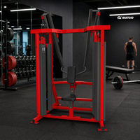 Appareil de musculation professionnel en acier pour salle de sport, à charges par broches, modèle MTS Hammers Row Machine, double pile de poids, pour musculation, 160 kg