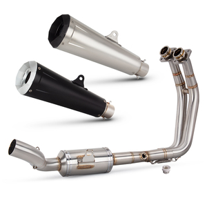 Sistema de escape GSX8R para Suzuki GSX8S GSX8T GSX8TT <span class=keywords><strong>GSX</strong></span> 8R <span class=keywords><strong>8S</strong></span> 8T 8TT 2022-2026, kit de tubos de escape para motocicleta, colectores y silenciador - Product Image 3