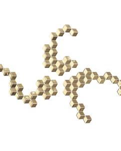 Moderna speciale lampada a sospensione con vetro rettangolare Post-moderno squisito lampadario per camere da letto salotti - Product Image 6