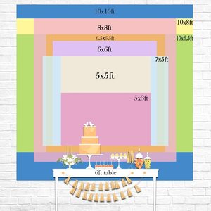 Latar Belakang Putri Duyung LEMON 5*7 kaki, Latar Belakang Bawah Laut untuk Fotografi, Dekorasi Pesta Ulang Tahun Anak Perempuan - Product Image 4