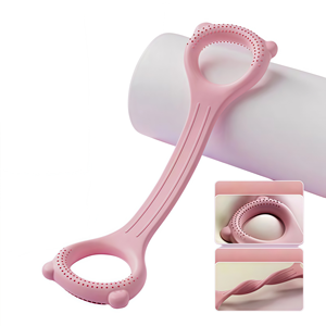 Premium 8 forme Fitness bande dos fortifiant Yoga Stretch cordon élastique femmes entraînement maison Gym poitrine ouvre - Product Image 1