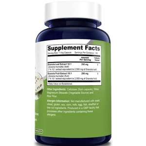 OEM Organic <strong>Graviola</strong> Leaf Extract Gummies <strong>Capsules</strong> Anti-Aging Soursop Gummy Candy for Adults - Product Image 3
