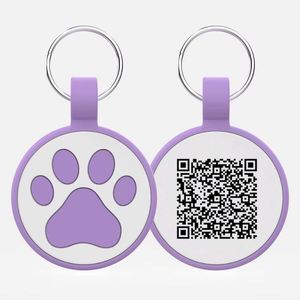 Collier personnalisé avec logo brillant pour chien, plaques vierges en gros pour animaux de compagnie, par sublimation - Product Image 1