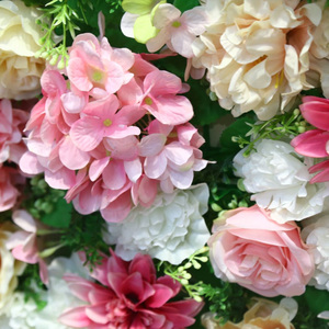 Pannello di Fiori Artificiali in Seta con Supporto, Decorazioni Floreali per Sfondo di Palcoscenici, Natale, Halloween, Matrimoni, Lauree, Pasqua - Product Image 5