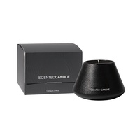 Vente en gros et personnalisation de cire de soja de luxe et populaire en noir et blanc avec pots en céramique pour la décoration intérieure et les bougies parfumées