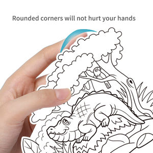 Keybaby 2025 Nuevo Estilo de Moda, Manualidades DIY para Niños, Lindo Estilo Acuarela, Bolígrafo 3D Pop Up, Tarjeta de Escena para Colorear con Arte Insertable - Product Image 4