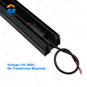 Nouveau Design d'intérieur 220V Smart Tuya Wifi 25Mm 2 fils projecteur linéaire lampe à large faisceau Led magnétique Rail lumière pour plafond extensible - Product Image 4