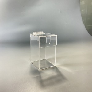 Wholesale Transparent Acrylic Sliding <b>Display</b> <b>Case</b> for TCG Card Pack <b>Display</b> - Product Image 4