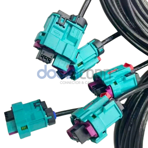 H-MTD 2+6 رادار مقاوم للماء إيثرنت جيجابت E6K14M-1CAZ5-Z عالي السرعة لتوصيلات السيارات - Product Image 3