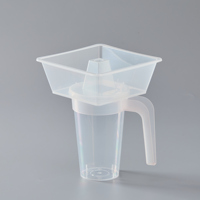 700 ML 600 ML 500 ML 360 ML Bon marché PP Plastique Jetable 2 en 1 Boisson et Snack Tasse avec Bol