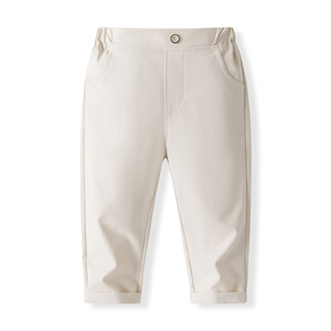 Ensemble de vêtements formel élégant pour bébé garçon, 3 pièces, chemise à carreaux, <span class=keywords><strong>gilet</strong></span>, nœud papillon, pantalon pour mariage, fête d'anniversaire, tout-petits, enfants - Product Image 3