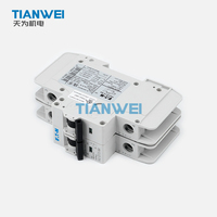 EATON FAZ-D7/2-NA Asli Pemutus Sirkuit Miniatur 2-Pole Kurva D 7A MCB 400VAC DIN Rail Perlindungan Beban Berlebih dan Sirkuit Pendek