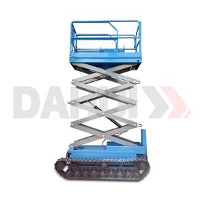 Piattaforma di Lavoro Aerea Idraulica Cingolata a Forbice Certificata CE, Semovente per Terreni Difficili Esterni - Product Image 4