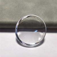 Verre de montre en saphir pour montres de plongée, verre saphir bombé épais, taille personnalisée 31 mm 32 mm