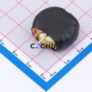 วงแหวนสี XR8026TS101MV1L/ตัวเหนี่ยวนำผ่านรู (THT),23x15มม. 100uH 10% 7A - Product Image 2