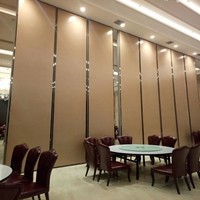 Système de cloison acoustique insonorisante, cloison mobile, panneau de séparation avec rail en aluminium, provenant d'une usine chinoise