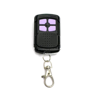 Télécommande pour ouvre-porte automatique modèle breveté 433 MHz, en métal, pour portail battant/coulissant, avec 4 boutons, portée de 100 m