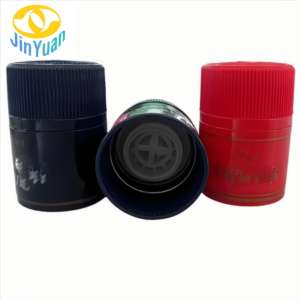 Ingrosso ROPP tappi di plastica a prova di Pilfer coperchi durevoli per bottiglie di vino e whisky di Vodka - Product Image 2