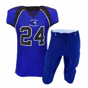 คุณสมบัติปรับแต่งใหม่ได้ชุดฟุตบอลอเมริกันสีสันสดใส2020ระบายอากาศได้ไซส์ใหญ่พิเศษ - Product Image 6