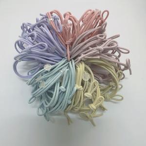 Accesorios Semiterminados para Fabricación de Joyería: Lazos de Pelo de Metal Pequeños, Altamente Elásticos, Hechos a Mano, de Colores Variados, con Hebilla y Parche - Product Image 4