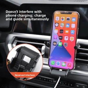 Nuovo Supporto Telefono Auto a Gravità per Bocchette d'Aria, Supporto Multifunzione per Auto Prodotto in Cina, Disponibile all'Ingrosso - Product Image 4