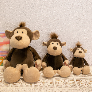 Juguetes de Peluche de la Serie Animales de la Selva, Incluyendo León, Tigre, <span class=keywords><strong>Elefante</strong></span> y Cebra, Rellenos de Algodón PP, Personalizables - Product Image 5