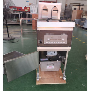 高速自動電気ガスポテトプランテンチップフライパン機ディープフライヤー - Product Image 2