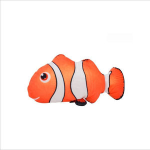 Jouet de poisson électronique interactif <span class=keywords><strong>pour</strong></span> chats et chiens Jouet en peluche en coton écologique avec mouvement de rotation automatique - Product Image 5