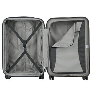 Ensemble de 3 valises extensibles avec roulettes pivotantes, noir (21/25/29) - Product Image 5