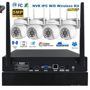 2 Ways Audio NVR Wifi <b>CCTV</b> Outdoor Security Cameras Surveillance System Wifi <b>Wireless</b> Video Outdoor Surveillance Security Camera - Product Image 1