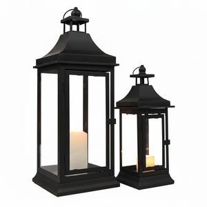 Linterna de Metal decorativa de estilo único de Venta caliente para el hogar sala de estar interior hogar Decoración de Halloween clásico - Product Image 1