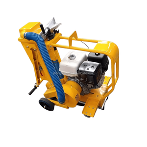 เครื่องตัดร่องถนนคอนกรีตแบบดึงพร้อมเครื่องยนต์เบนซินและฟังก์ชั่นดูด - Product Image 5