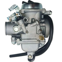 Carburateur double cylindre en aluminium CNC pour moto 250cc, remplacement durable avec mélange réglable