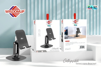 Support de téléphone portable pliable et réglable en métal rotatif à 360° pour bureau – Vente en gros à prix réduit