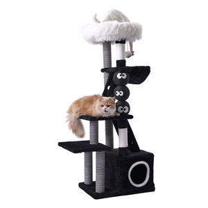 Relipet-Árbol para gatos de nuevo estilo con encuadernación de bordes, cama para gatos con estructura de madera multicapa incluida - Product Image 5