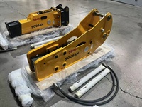 Marteau brise-roche hydraulique latéral robuste pour SB 43, 5-12 tonnes, diamètre de la pointe de 75 mm, boîte de vitesses, pour l'exploitation minière