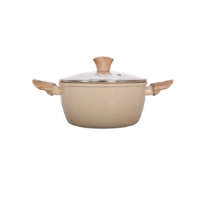 Pentola in Alluminio Pressofuso per Uso Domestico, Pentola Antiaderente a Doppio Lato, Pentola per Zuppa, Adatta per Fornelli a Induzione e Gas - Product Image 6