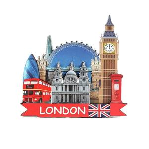 Set di Magneti per Frigorifero in Resina con Monumenti Iconici di Londra, Souvenir del Regno Unito e Decorazione per la Casa - Product Image 5