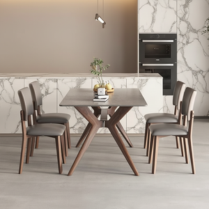 Ensemble de <span class=keywords><strong>table</strong></span> à manger luxueux 2026, décoration de salle à manger, grande <span class=keywords><strong>table</strong></span> <span class=keywords><strong>blanche</strong></span>, <span class=keywords><strong>table</strong></span> à manger coulissante et ensemble de chaises - Product Image 1