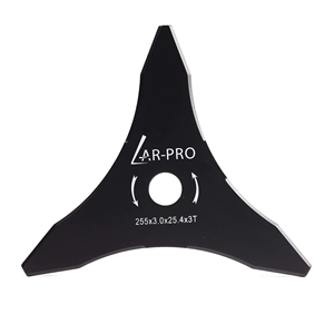 Lames de débroussailleuse en acier au carbone L&P 10x3 dents, lot de 2 avec rondelles <span class=keywords><strong>pour</strong></span> débroussailleuses à arbre de 20 mm et 25,4 mm - Product Image 4