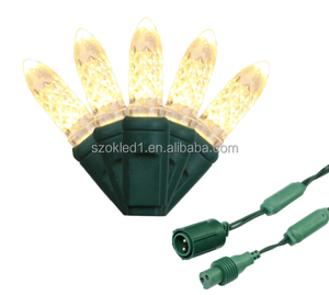 ไฟราวสำหรับตกแต่งในสวนขนาด5มม. ไฟราว LED สีม่วงใสระยะห่าง6 "สำหรับปาร์ตี้วันหยุด - Product Image 2