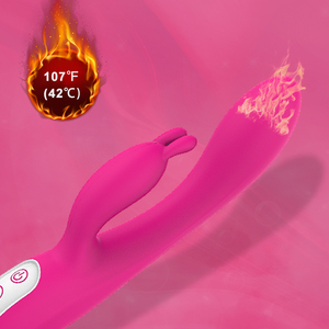 Bestmoon Women <span class=keywords><strong>Sex</strong></span> Toys impermeabile in Silicone sicuro Dildo coniglio vibratore ricaricabile Vagina clitorideo G Spot vibratore - Product Image 2